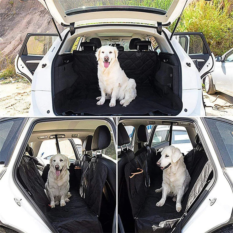 Dog Car Seat Cover Waterproof Backseat Extender Protector with Memory Foam for SUV Truck Travel Universal Fit Tear-Resistant Pet Mat | Thomler