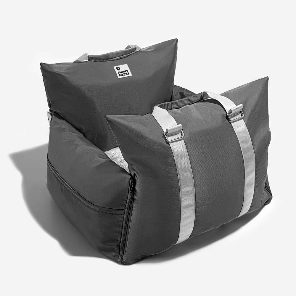 Portable Pet Carrier Booster Seat with Safety Harness and Washable Cover for Small Dogs | Thomler
