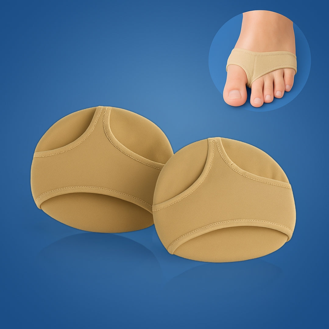 Gel Metatarsal Pads for Ball of Foot Pain Relief | Cushioned Arch Support Inserts for Morton's Neuroma & Forefoot Discomfort | Reusable | Thomler