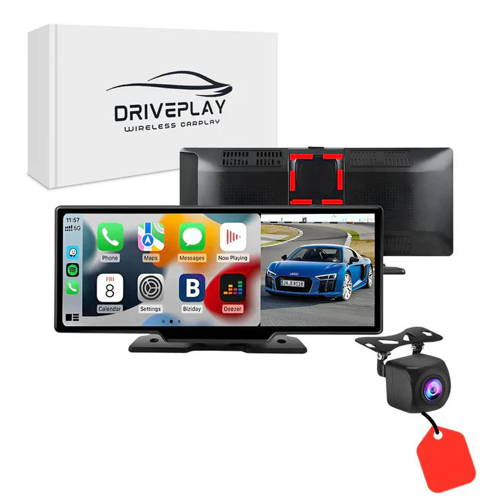 Wireless CarPlay & Android Auto Dash Display for Any Car, 7-11 Inch Touchscreen with GPS Navigation, Handsfree Calling, Voice Control & Dash | Thomler