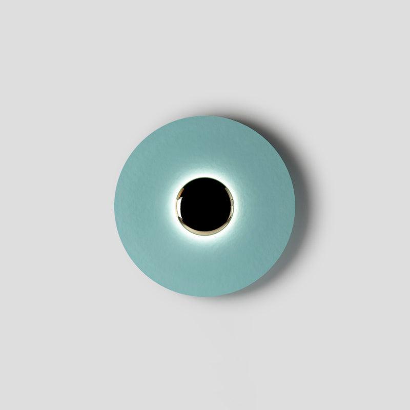 Contemporary Dual-Tone Circular LED Wall or Ceiling Light Fixture in Multiple Finishes | Thomler