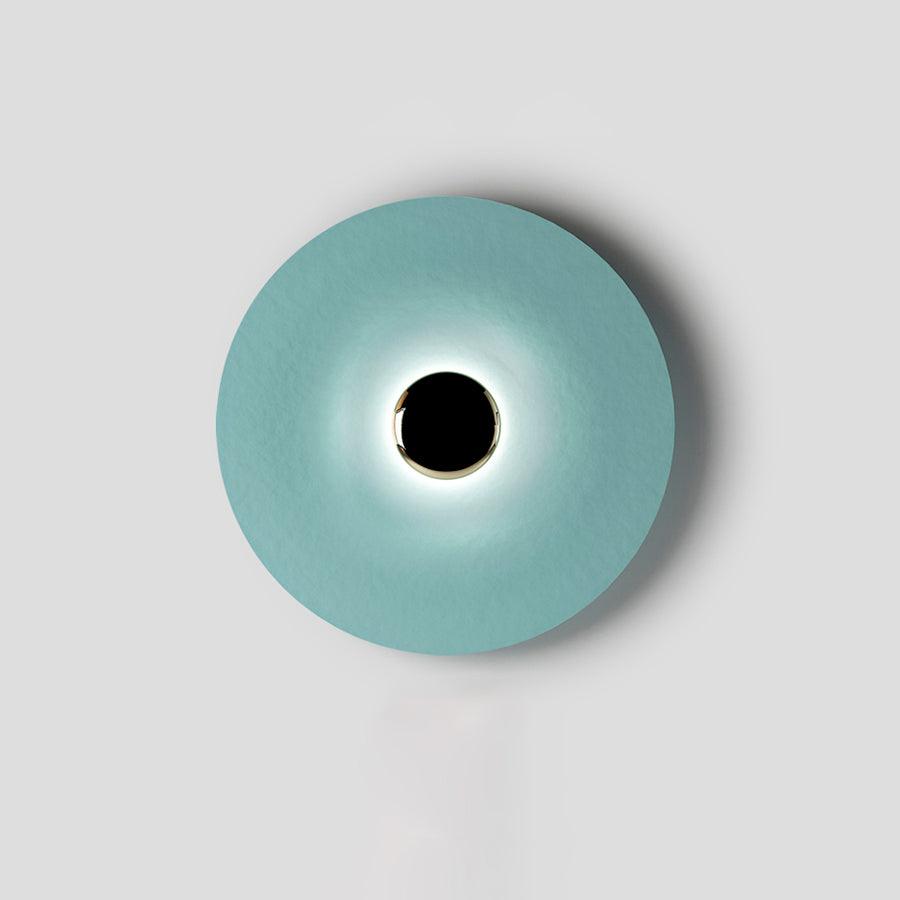 Contemporary Dual-Tone Circular LED Wall or Ceiling Light Fixture in Multiple Finishes | Thomler