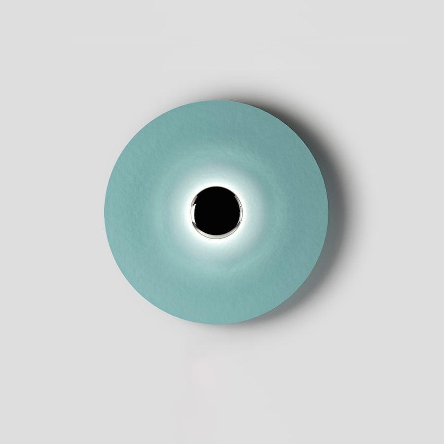 Contemporary Dual-Tone Circular LED Wall or Ceiling Light Fixture in Multiple Finishes | Thomler