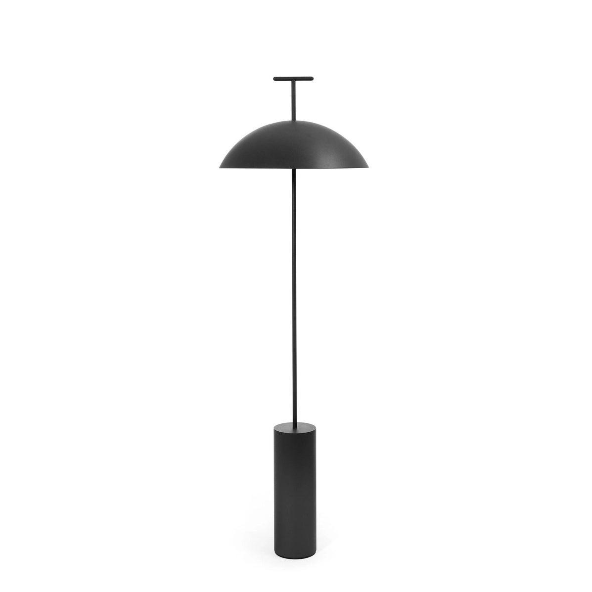 Floor Lamp Wood 59.8 in Dark Red Black White Steel Living Room Reading Light Adjustable | Thomler