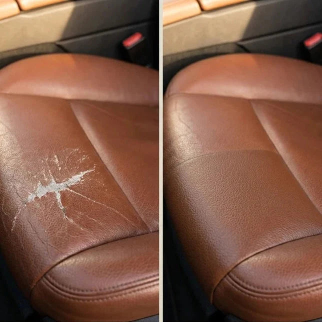 Self-Adhesive Leather Repair Patch for Couches Seats Bags Jackets | Trimmable Waterproof PU Leather Repair Sheet for Furniture Car | Thomler