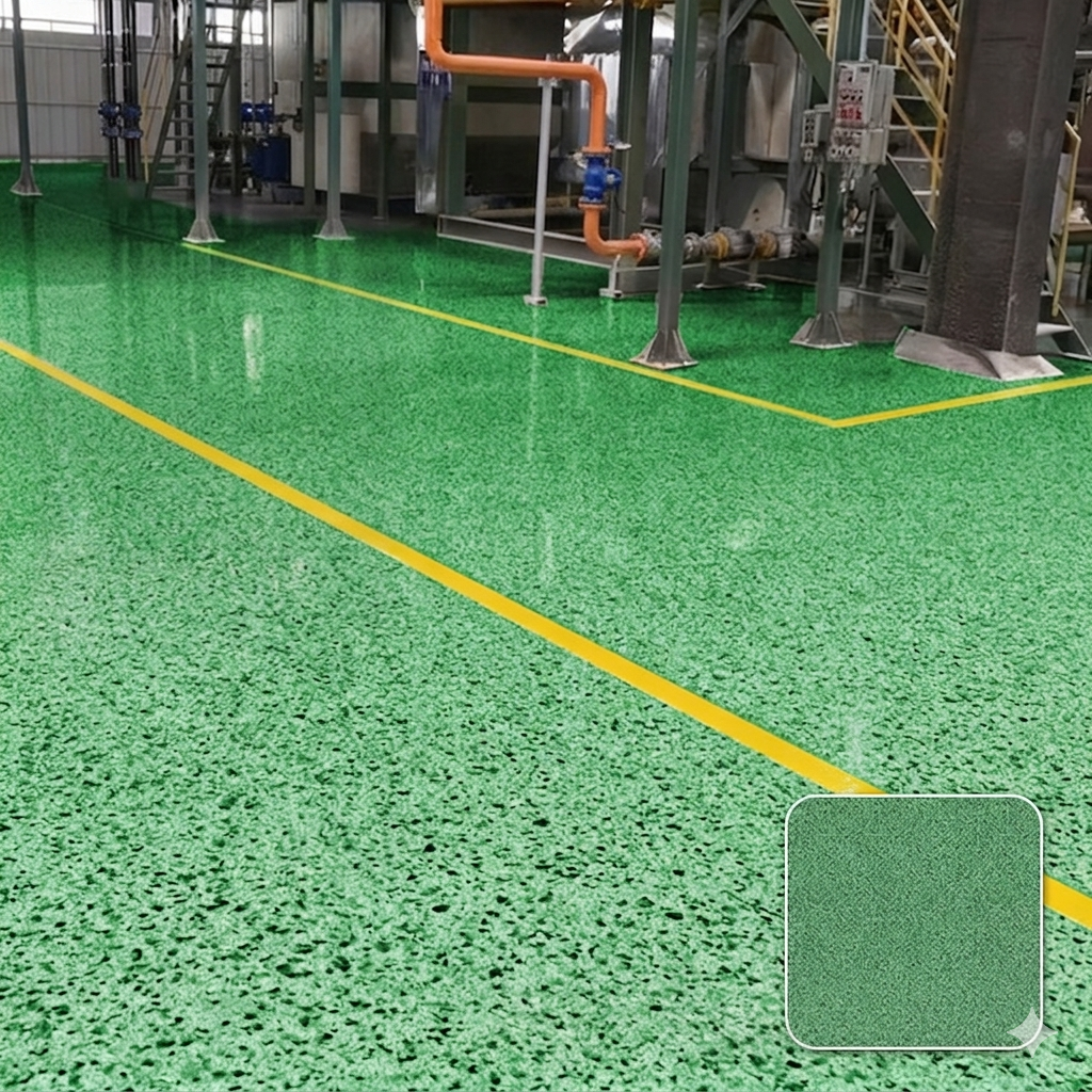 Marble-Effect Epoxy Floor Coating – High-Gloss Resin Finish for Concrete, Tile & More | Thomler