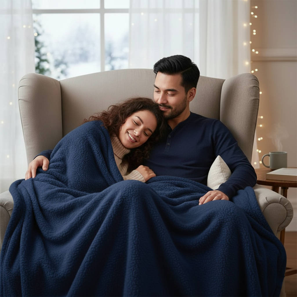 Moisture-Barrier Intimate Throw – Plush Waterproof Cover for Bed and Sofa Protection | Thomler