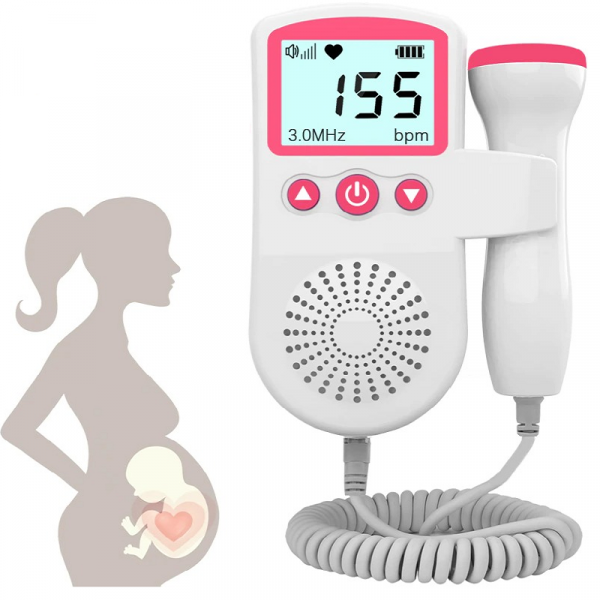 Handheld Heartbeat Listener for Expectant Parents – Battery-Powered Prenatal Sound Monitor | Thomler