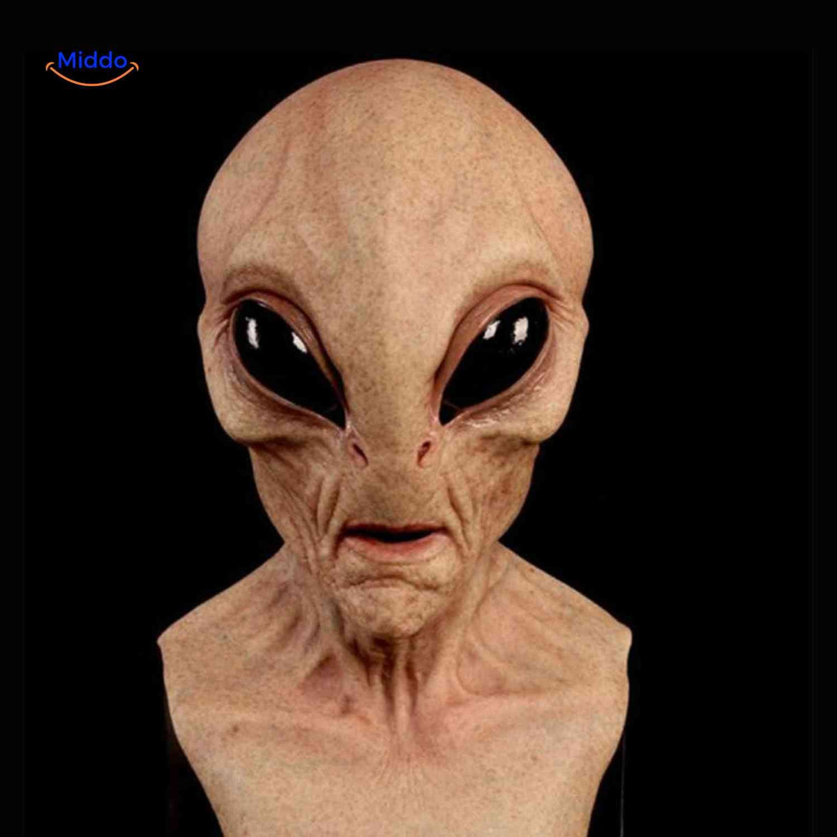 Lifelike Elderly Character Mask – Breathable Latex Full-Face Costume Accessory for Parties & Theater | Thomler