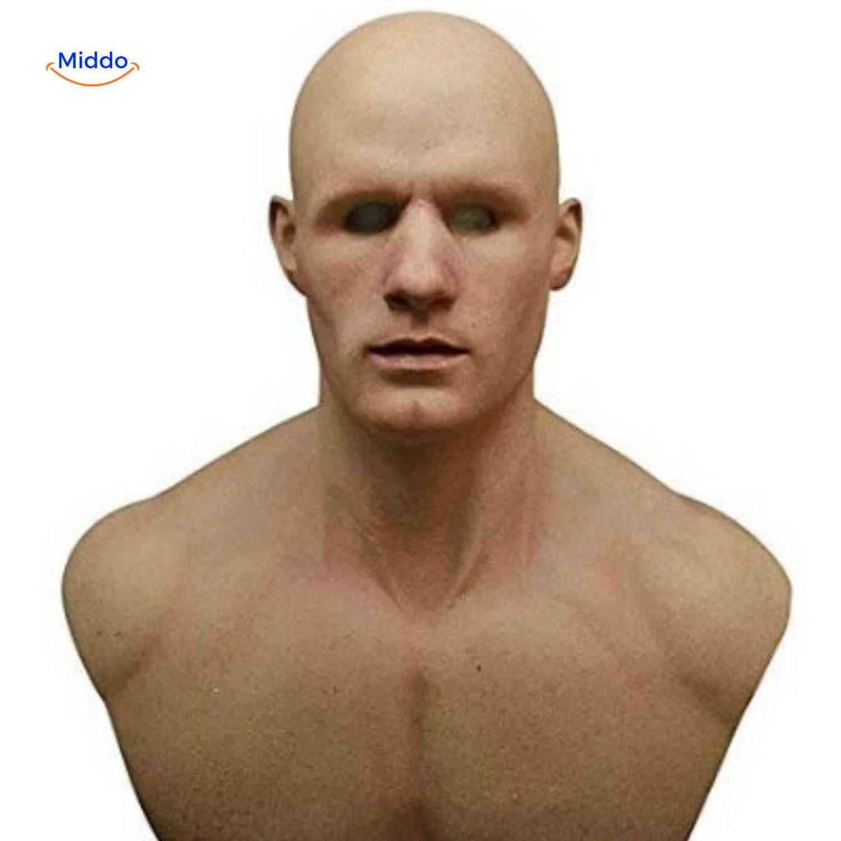 Lifelike Elderly Character Mask – Breathable Latex Full-Face Costume Accessory for Parties & Theater | Thomler
