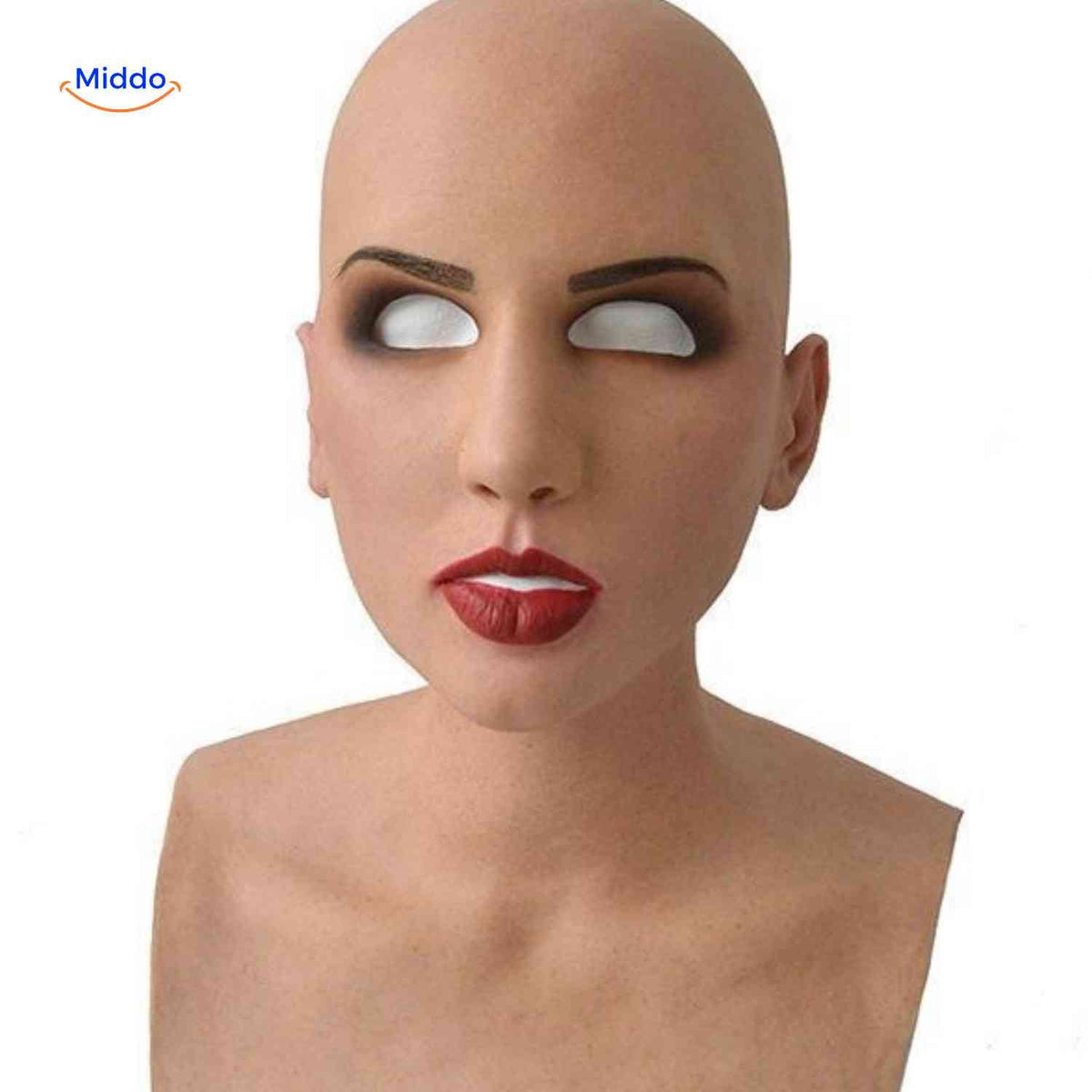 Lifelike Elderly Character Mask – Breathable Latex Full-Face Costume Accessory for Parties & Theater | Thomler