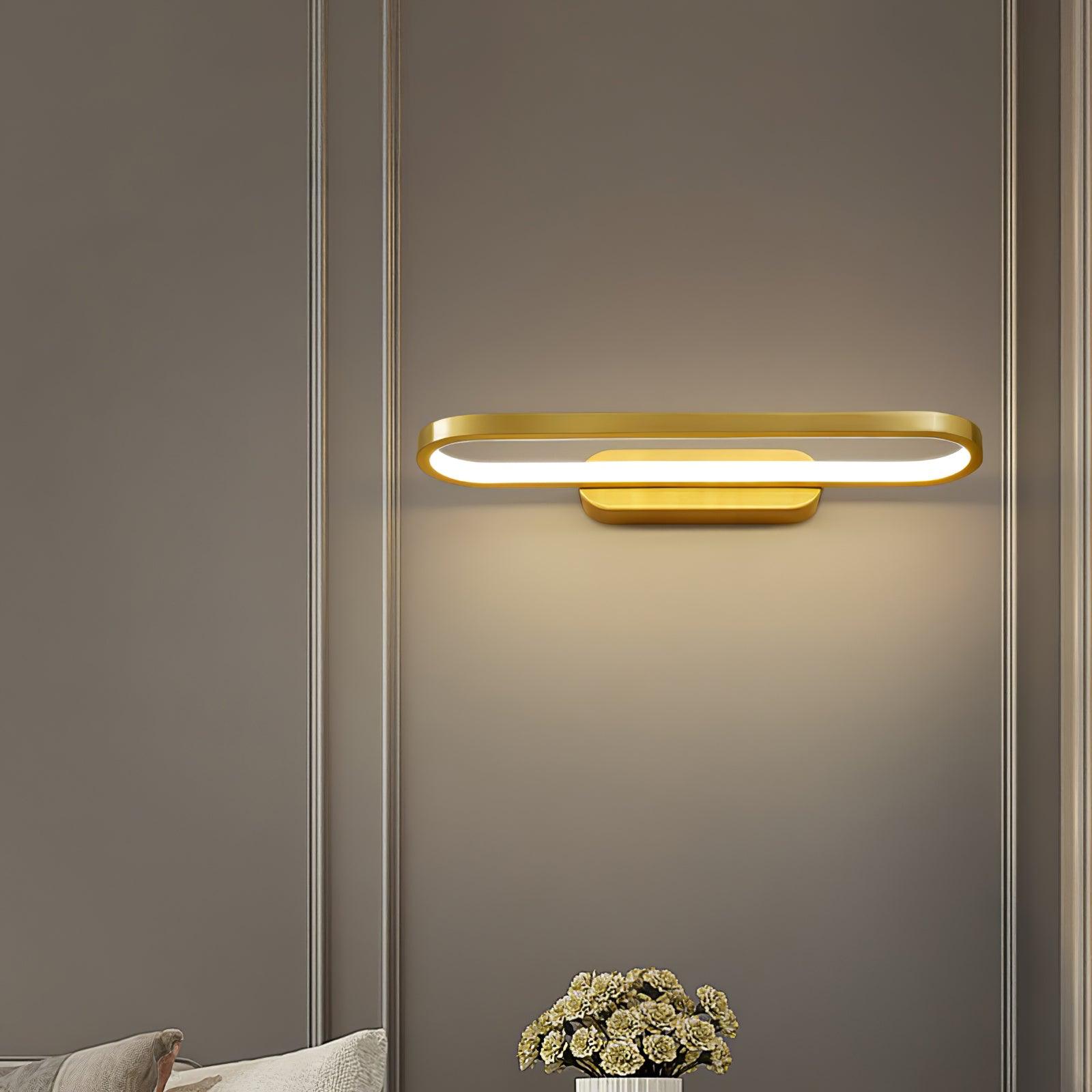 Wall Lamp Brass 40.0 cm White LED Bathroom Mirror Living Room Vanity Light Warm Neutral Cool White Accent Lighting | Thomler