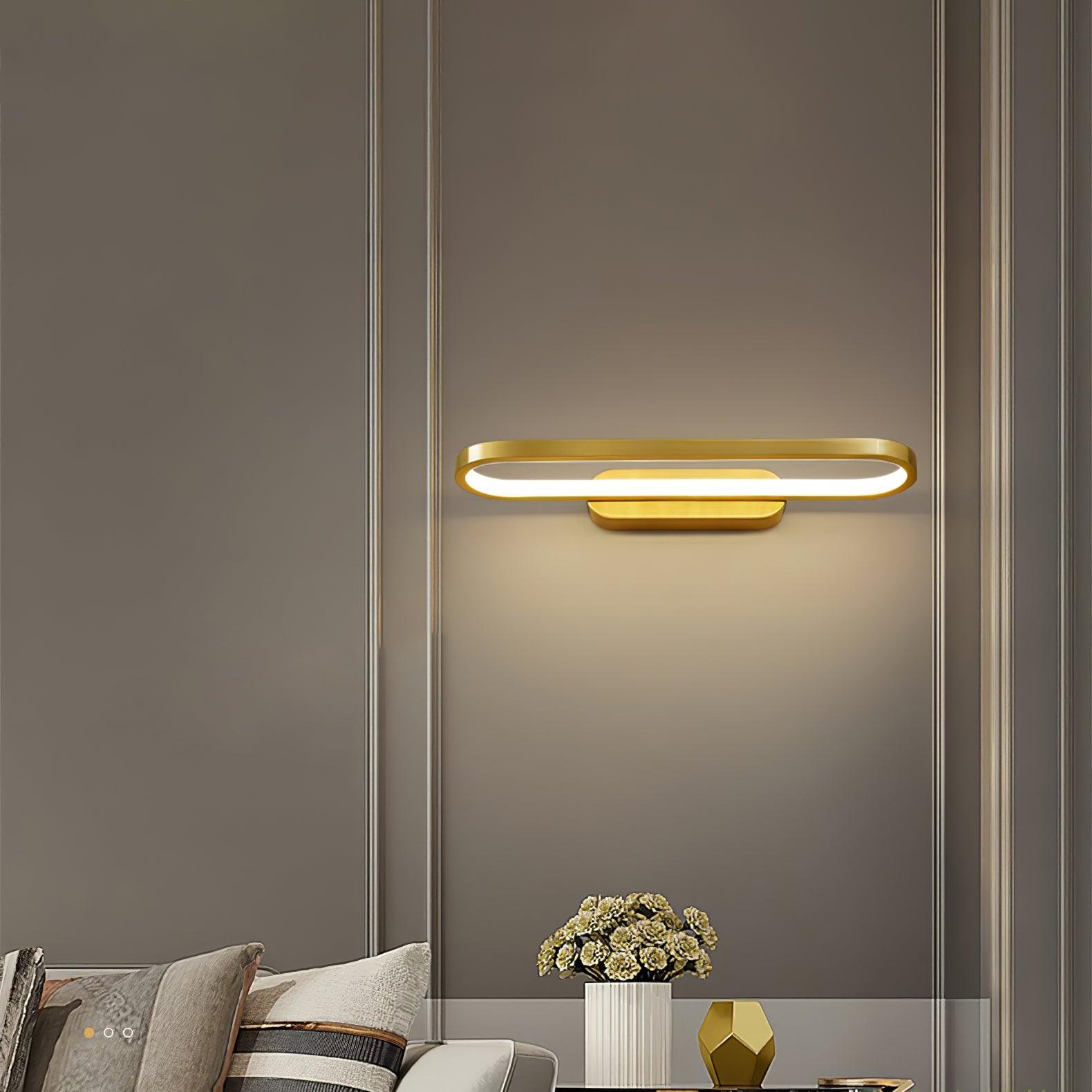 Wall Lamp Brass 40.0 cm White LED Bathroom Mirror Living Room Vanity Light Warm Neutral Cool White Accent Lighting | Thomler