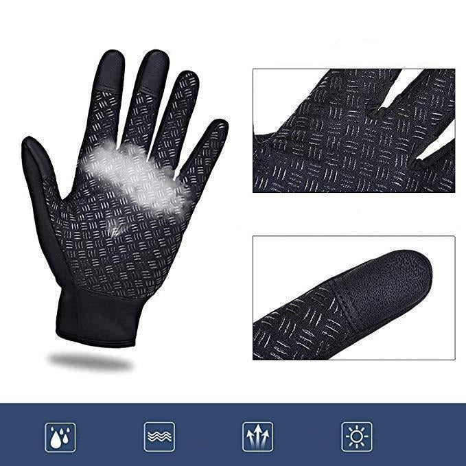 Touchscreen Winter Gloves Waterproof Windproof Thermal Insulated for Outdoor Cycling Hiking Running Cold Weather Activities Men Women | Thomler