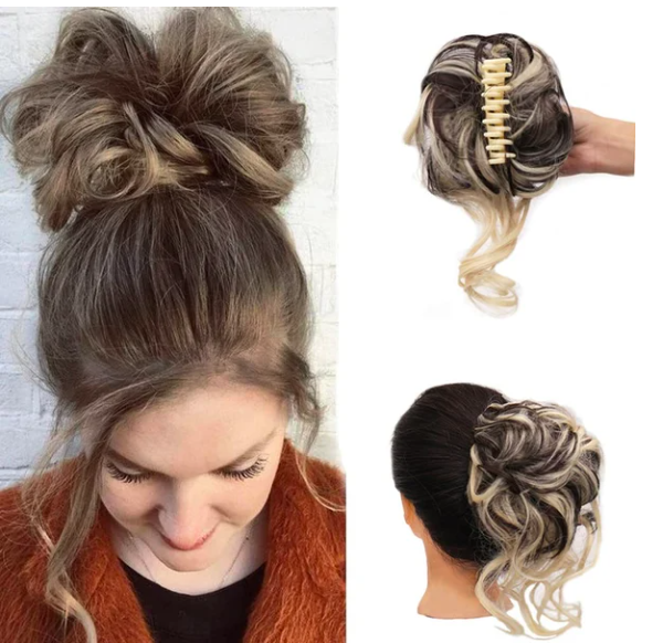 Hair Claw Clip for Women - Strong Hold Styling Accessory for Thick Hair, Updos & Everyday Use - Available in 15 Shades Including Blonde | Thomler