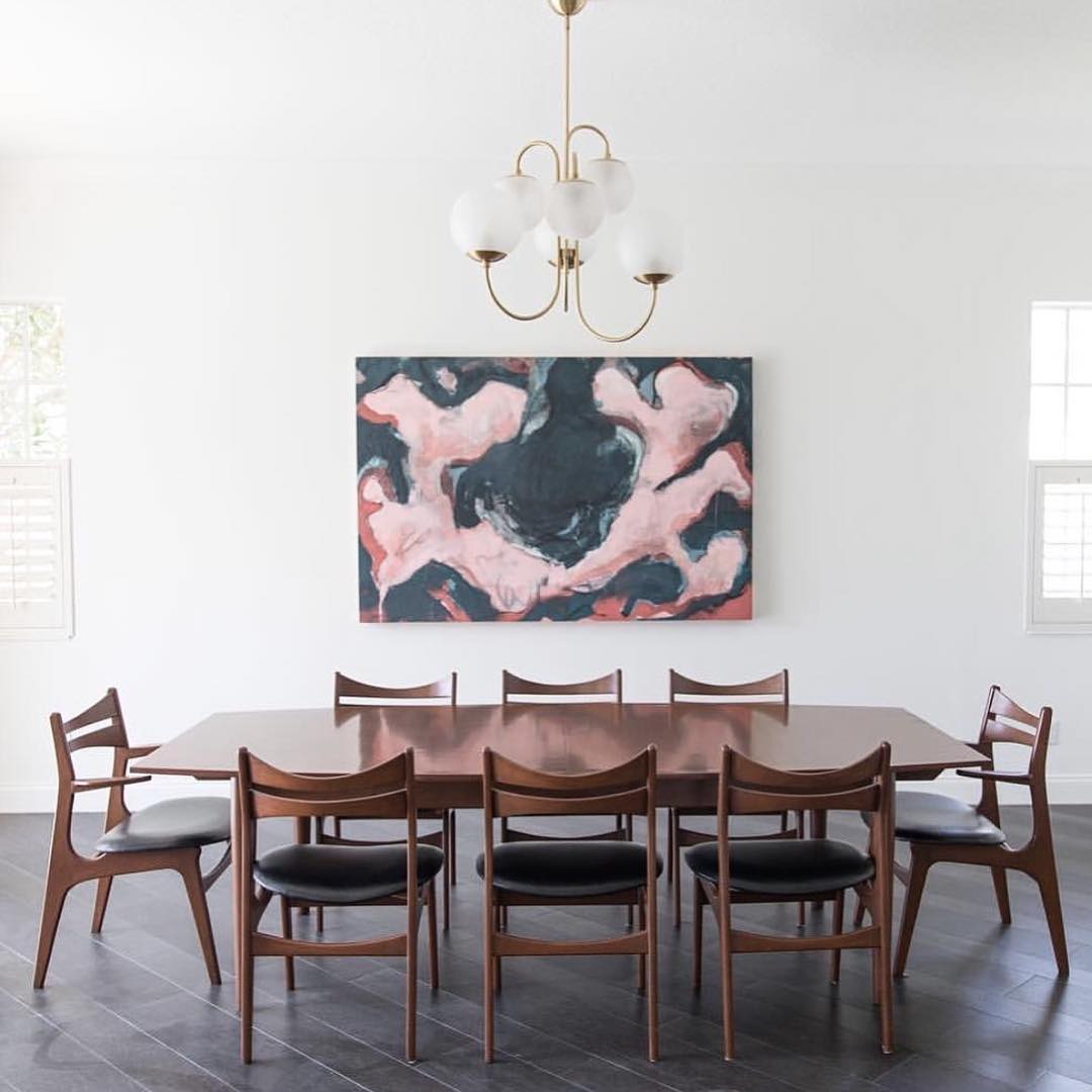 Chandelier Metal Glass 30 in x 27.6 in Indoor Ceiling Lighting | Thomler