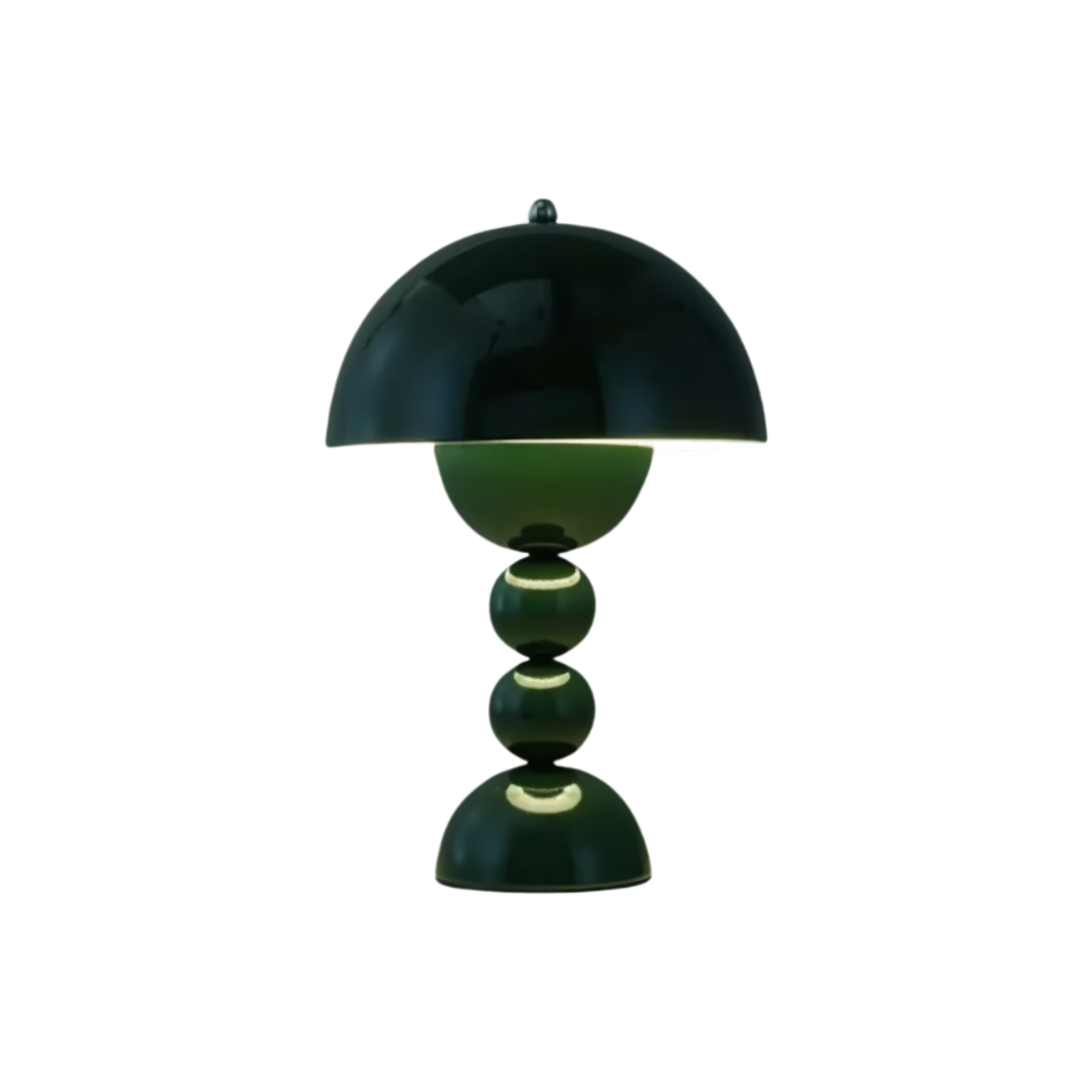 Table Lamp Acrylic 11.0 in White USB Rechargeable Bedroom Nightstand Ambient Nordic Minimalist Desk Lighting | Thomler