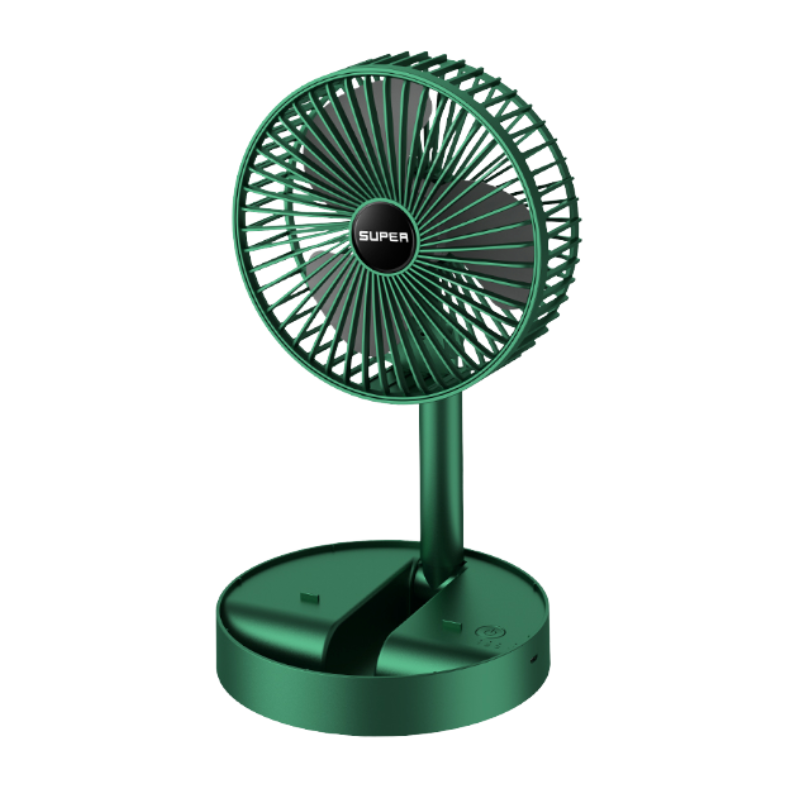 Rechargeable Desk Fan with 3 Speeds – Quiet Portable USB-C Cooling Fan for Office, Home & Outdoors | Thomler