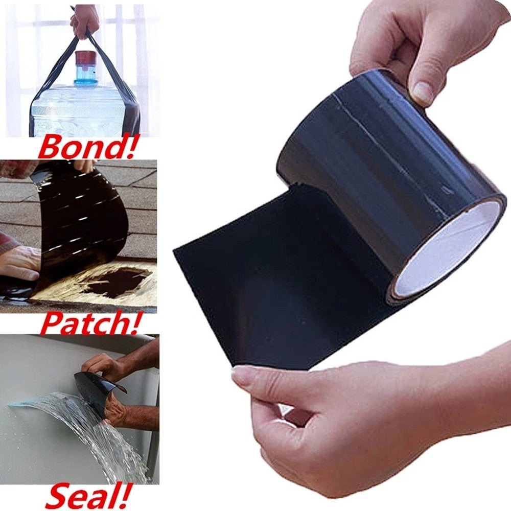 Heavy-Duty Leak Repair Tape – Waterproof Self-Adhesive Sealing Strip for Fast Repairs on Multiple Surfaces Indoors and Outdoors | Thomler
