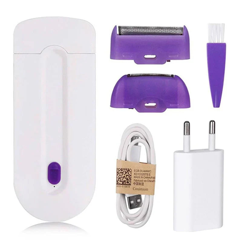 Gentle Touch Hair Remover for Face & Body – USB Rechargeable Skin-Safe Trimmer for Women | Thomler