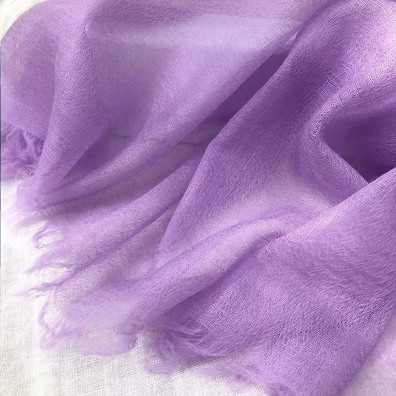 Pure Cashmere Wrap – Lightweight 91x39 in Long Scarf for Women, Ultra Soft All-Season Shawl, Cozy & Breathable Neck Accessory | Thomler
