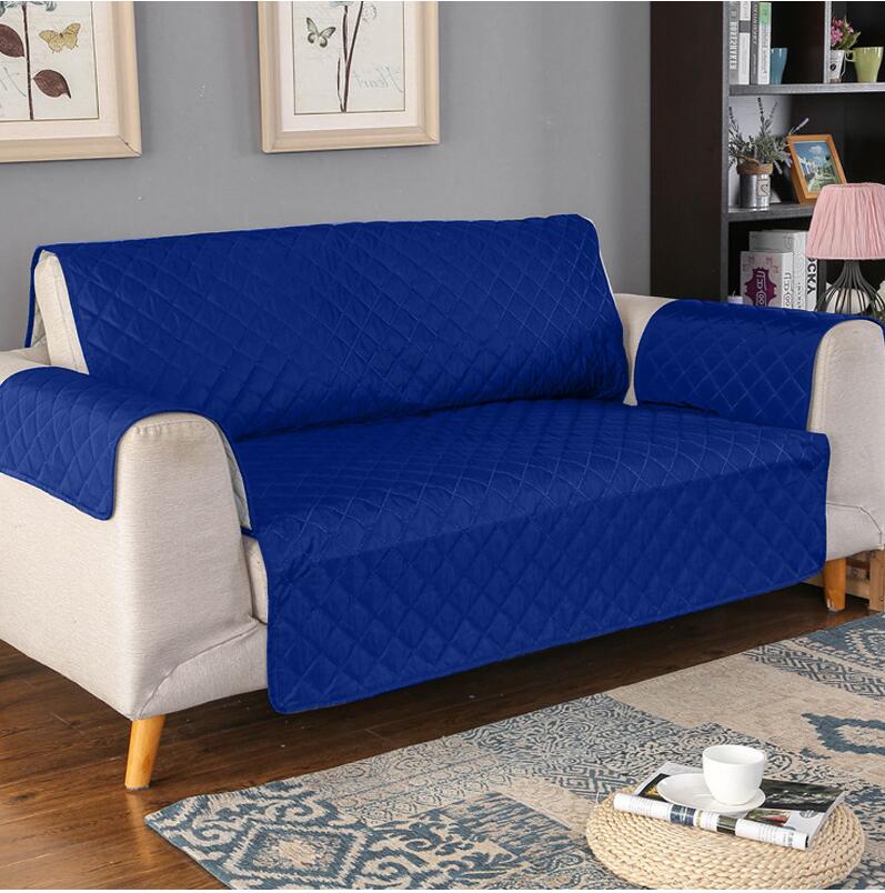 Sofa Cover Quilted Polyester Water Repellent Anti Slip Living Room Pet Protection Throw Protector | Thomler