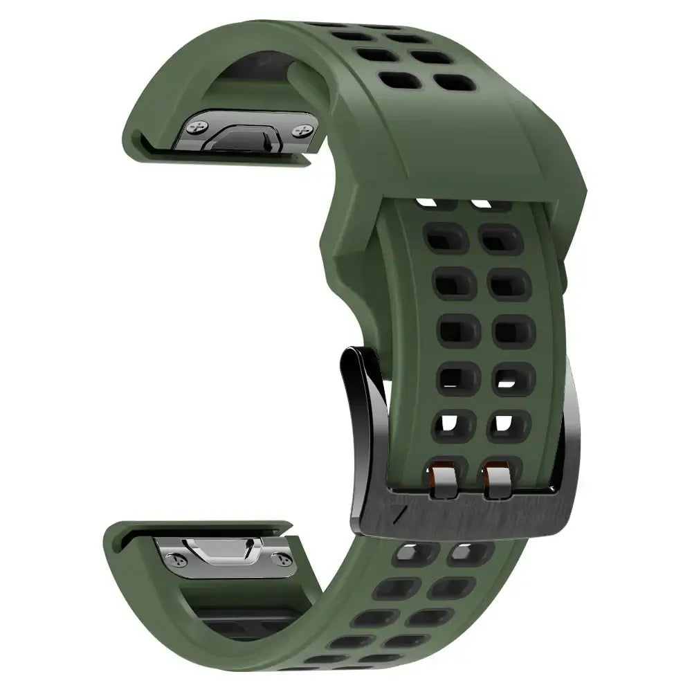 Silicone Sport Watch Band 22mm 26mm Quick Release Strap for Active Lifestyle Fitness Running Gym Workout Wearable Accessory Replacement | Thomler