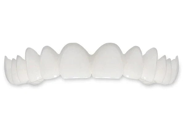 Removable Snap-On Veneers for Temporary Smile Makeover – Heat-Moldable Cosmetic Teeth Covers for Top Teeth | Thomler