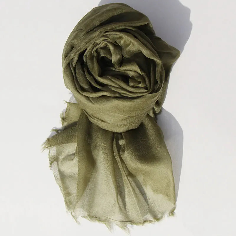 Pure Cashmere Wrap – Lightweight 91x39 in Long Scarf for Women, Ultra Soft All-Season Shawl, Cozy & Breathable Neck Accessory | Thomler