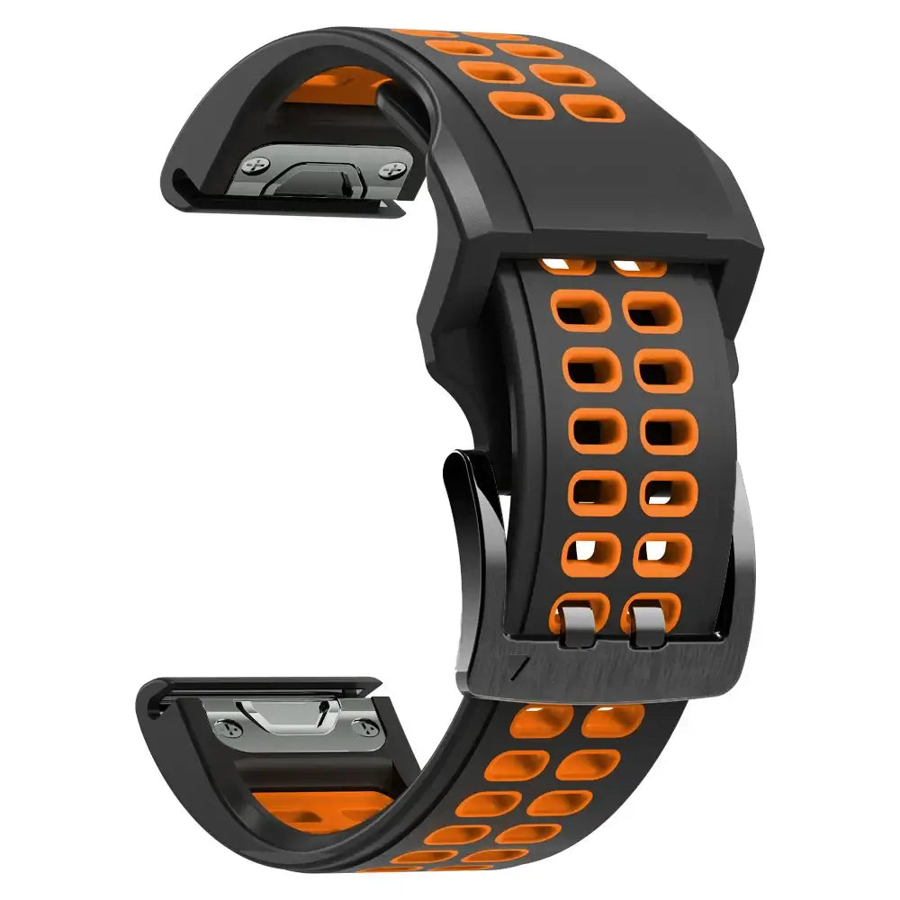 Silicone Sport Watch Band 22mm 26mm Quick Release Strap for Active Lifestyle Fitness Running Gym Workout Wearable Accessory Replacement | Thomler
