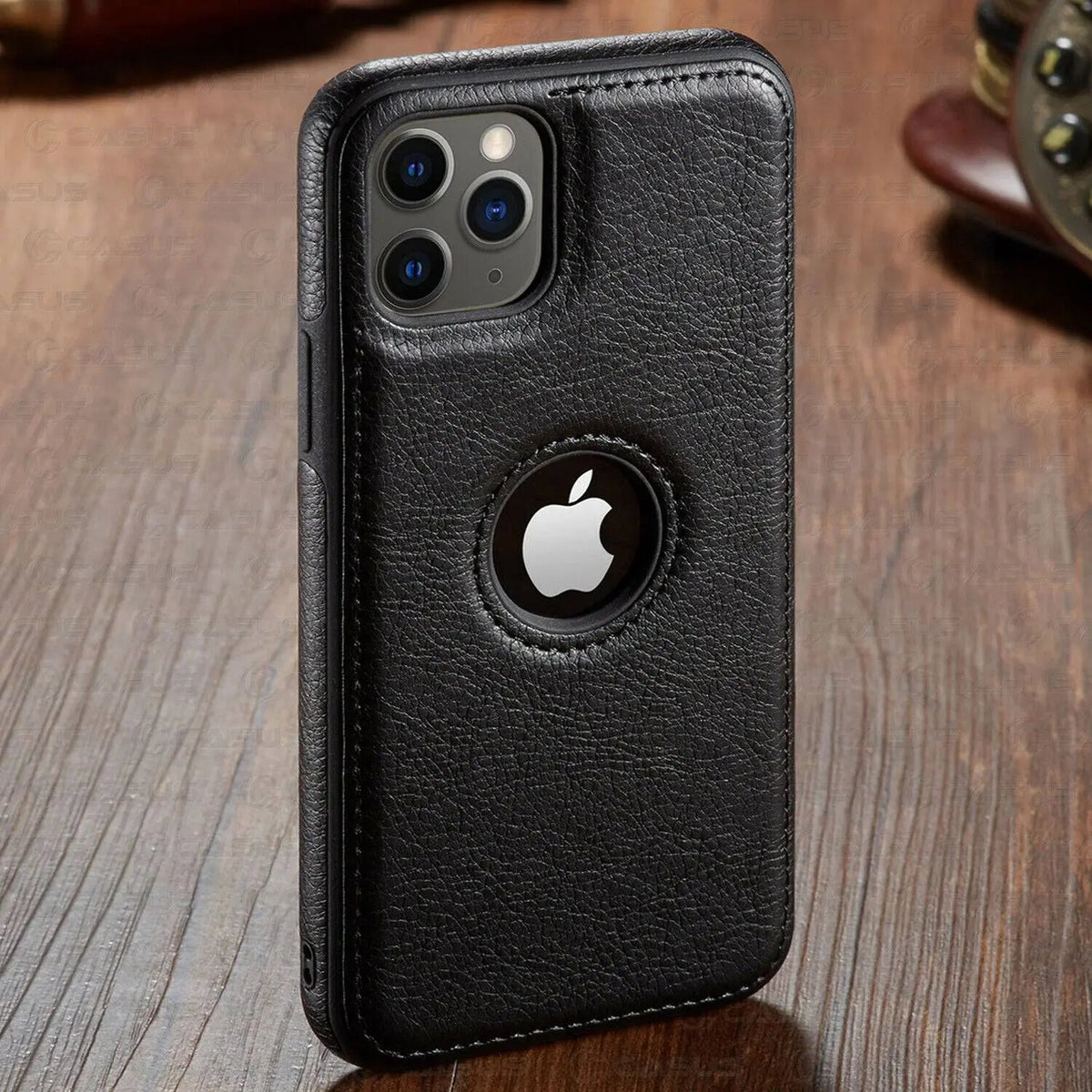 Leather Fitted iPhone 11 / 11 Pro / 11 Pro Max Shell – Edge Guard, Camera Lift, Full-Button Coverage | Thomler