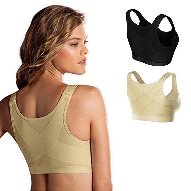 Women's Back Support Bra with Shoulder Alignment for Better Posture and Comfort | Thomler