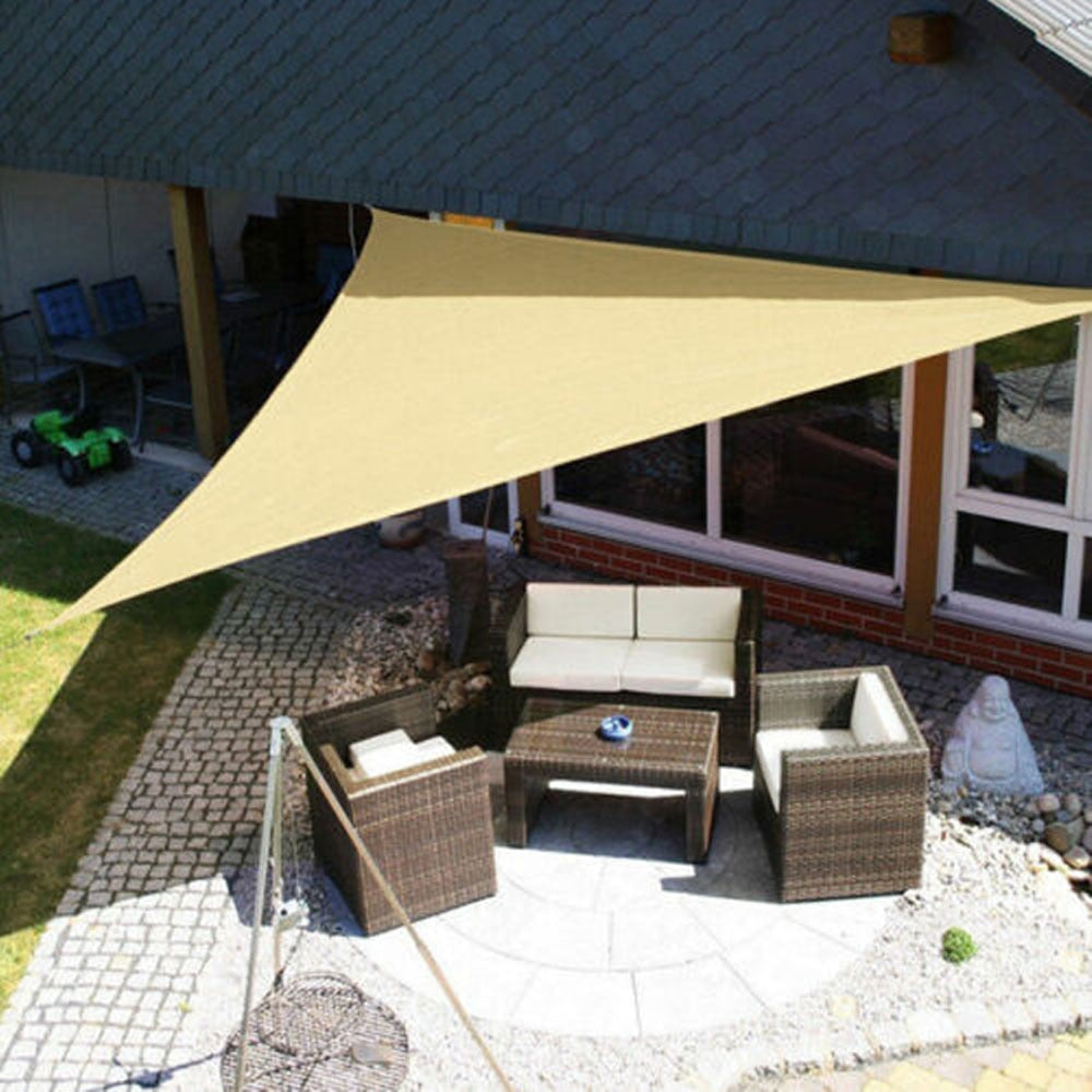 Waterproof Sun Shade Sail Triangle Rectangle Square UV Protection Outdoor Patio Deck Canopy for Backyard Garden Pergola Pool Camping | Thomler