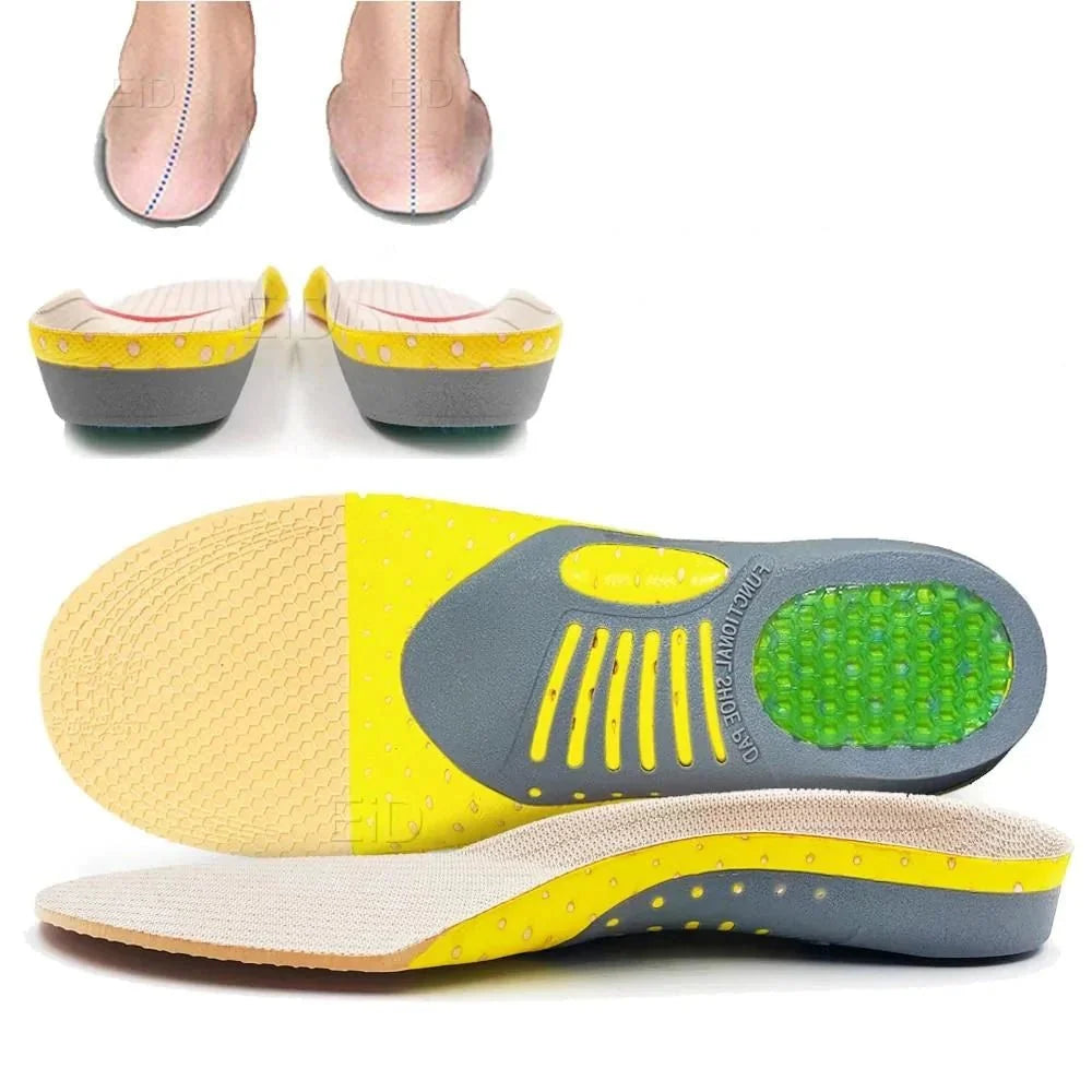 Cushioned Arch Support Insoles with Gel Padding for All-Day Comfort | Thomler