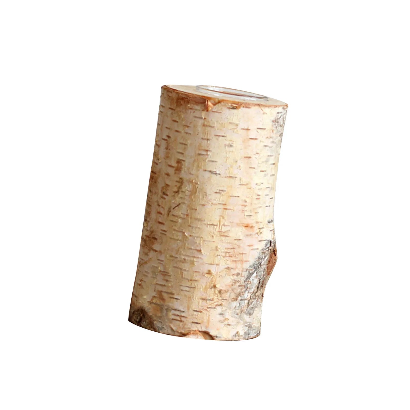 Candle Holder Birch Wood 2–8 in Rustic Centerpiece Living Room Decorative Accent | Thomler