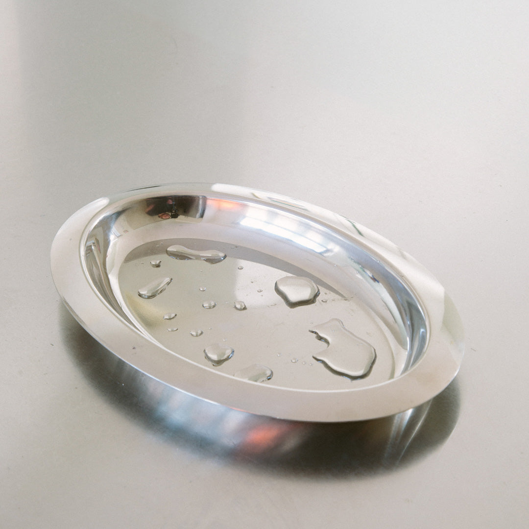 Serving Tray Stainless Steel Oval Polished Silver Dining Table Appetiser Presentation Platter | Thomler