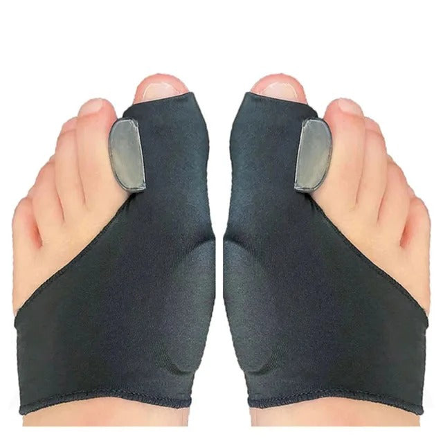 Orthopedic Toe Straightener for Bunion Relief and Big Toe Alignment with Soft Gel Cushion | Discreet Pain Relief Support Brace for Walking S | Thomler