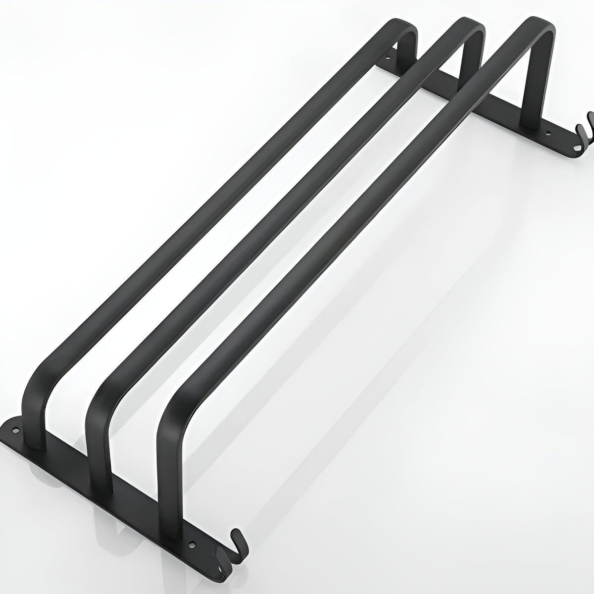 Wall-Mount Towel Bar Rack for Bathroom – Space-Saving Multi-Bar Aluminum Holder for Bath Towels & Hand Towels | Thomler