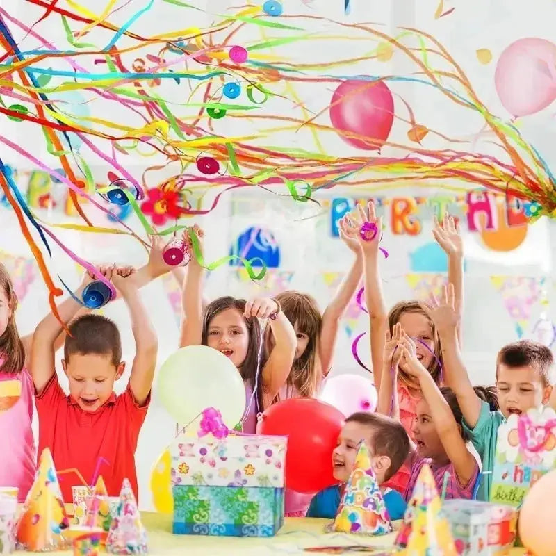 Paper Streamers Biodegradable 5.0 m 16.4 ft Mixed Colour Party Celebrations Wedding Birthday Graduation Silent Confetti Alternative | Thomler