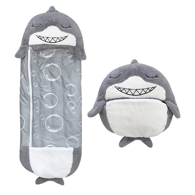 Animal Character Sleeping Bag for Kids – Plush Sleep Friend with Built-In Pillow for Sleepovers & Travel | Thomler