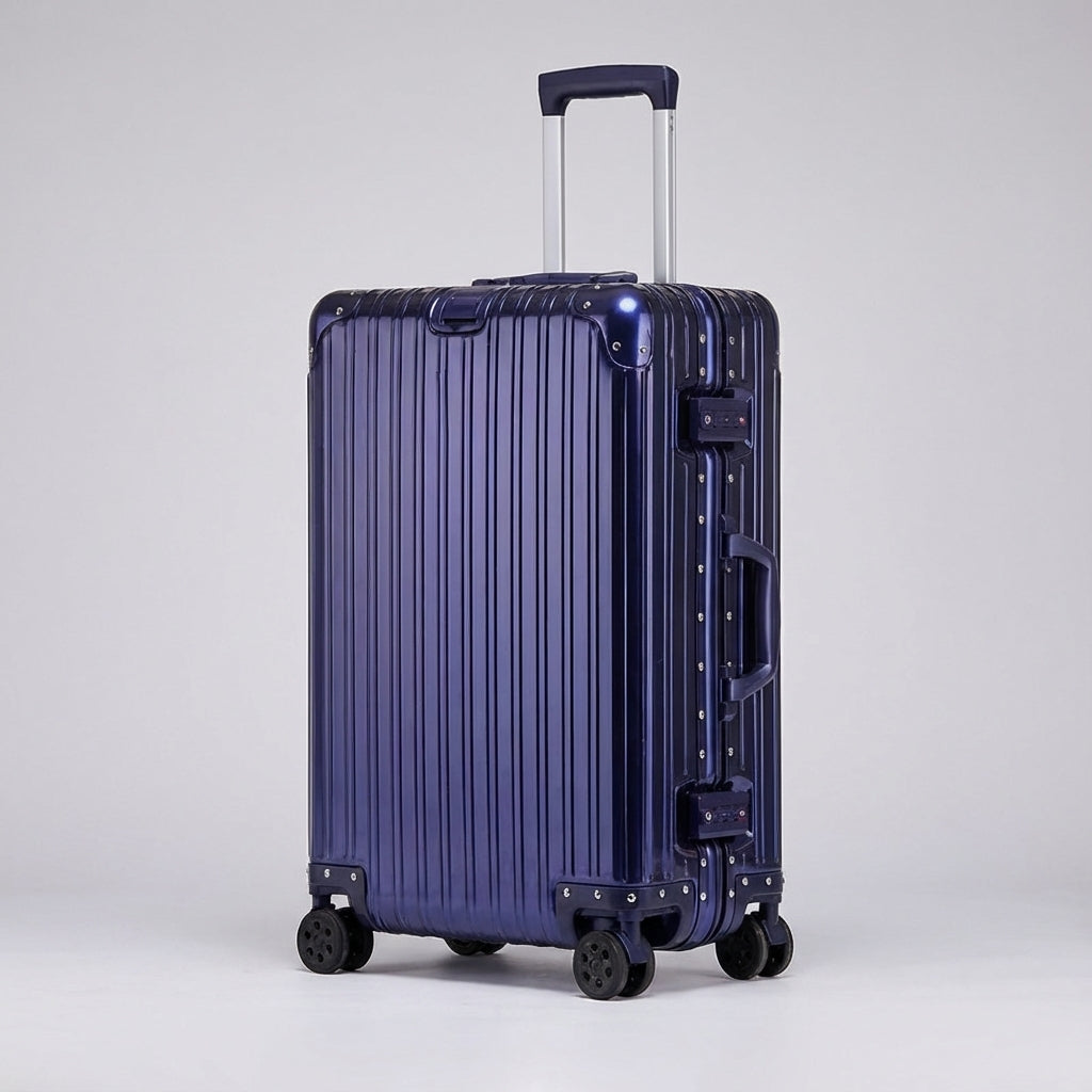 Aluminum Spinner Luggage with TSA Lock – Carry-On & Checked Sizes – Hardside Trolley Case | Thomler