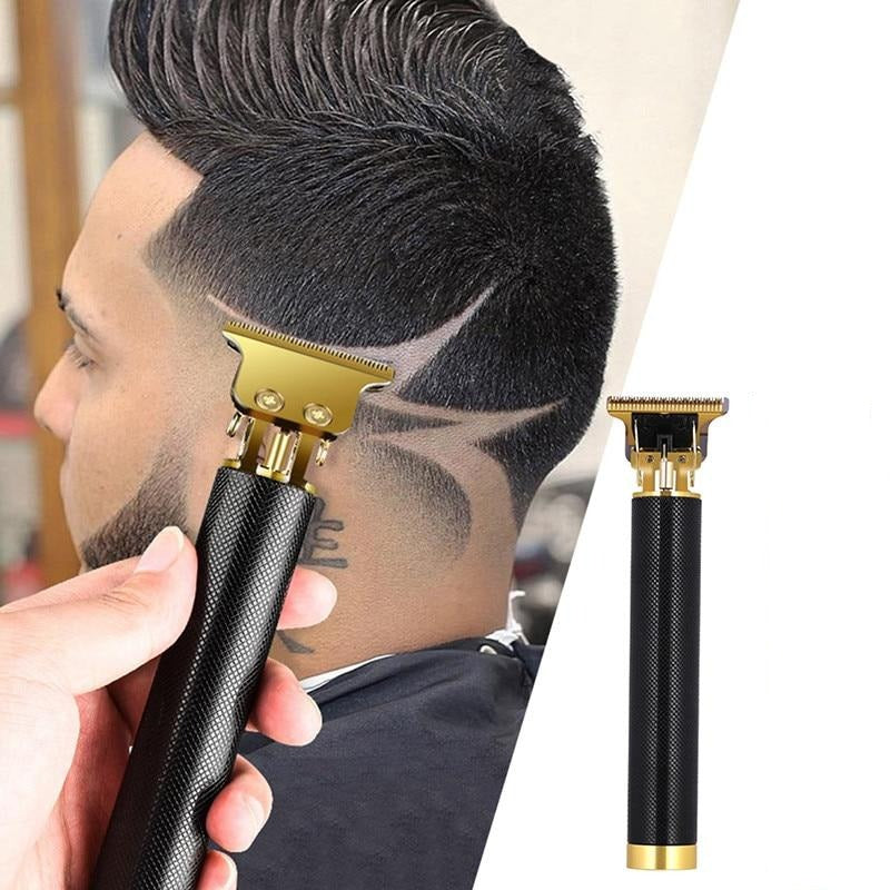 Cordless T-Blade Hair Trimmer for Precision Cuts, Beards, Edges & Detail Work – Rechargeable Men's Grooming Clipper for Home & Travel Use | Thomler