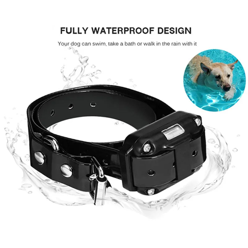 Rechargeable Remote Dog Training Collar with Vibration & Sound Modes – Waterproof E-Collar for All Breeds, 2600 ft Range | Thomler