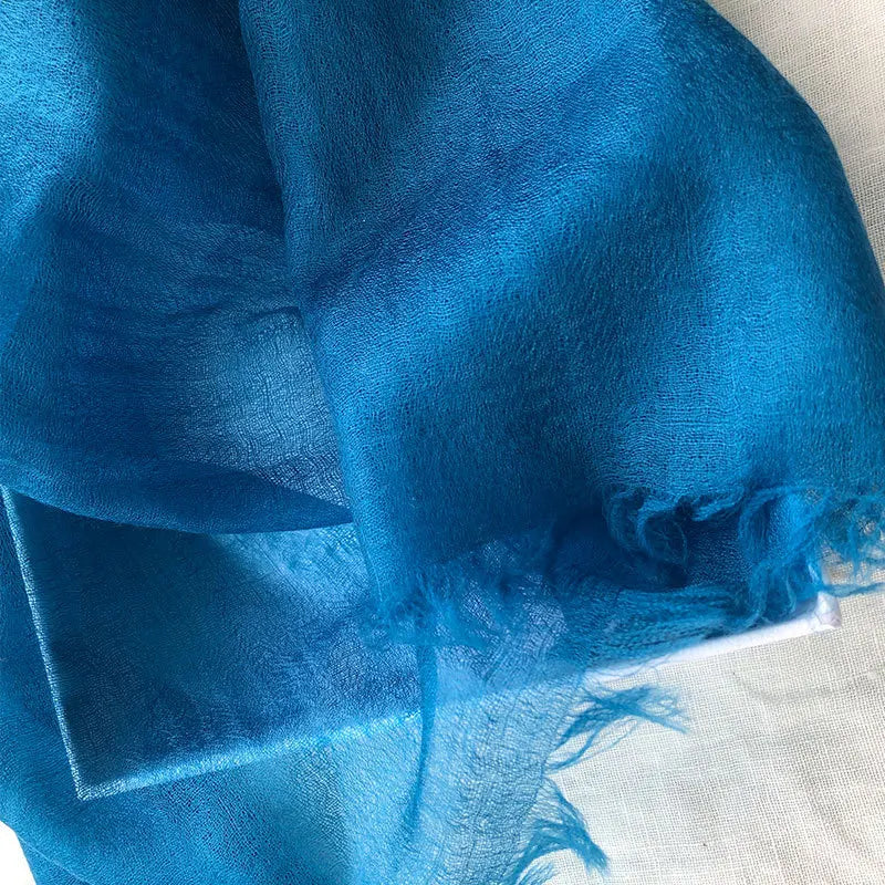 Pure Cashmere Wrap – Lightweight 91x39 in Long Scarf for Women, Ultra Soft All-Season Shawl, Cozy & Breathable Neck Accessory | Thomler