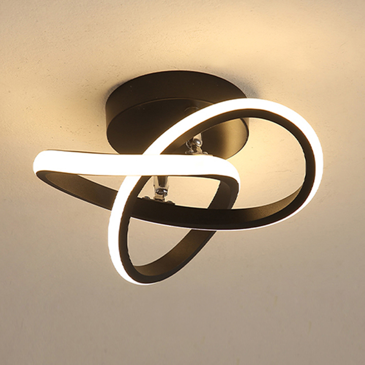 Adjustable LED Ceiling Light with Rotating Arms – Dimmable Modern Flush Mount Fixture for Living Room, Bedroom, Office & Kitchen | Thomler