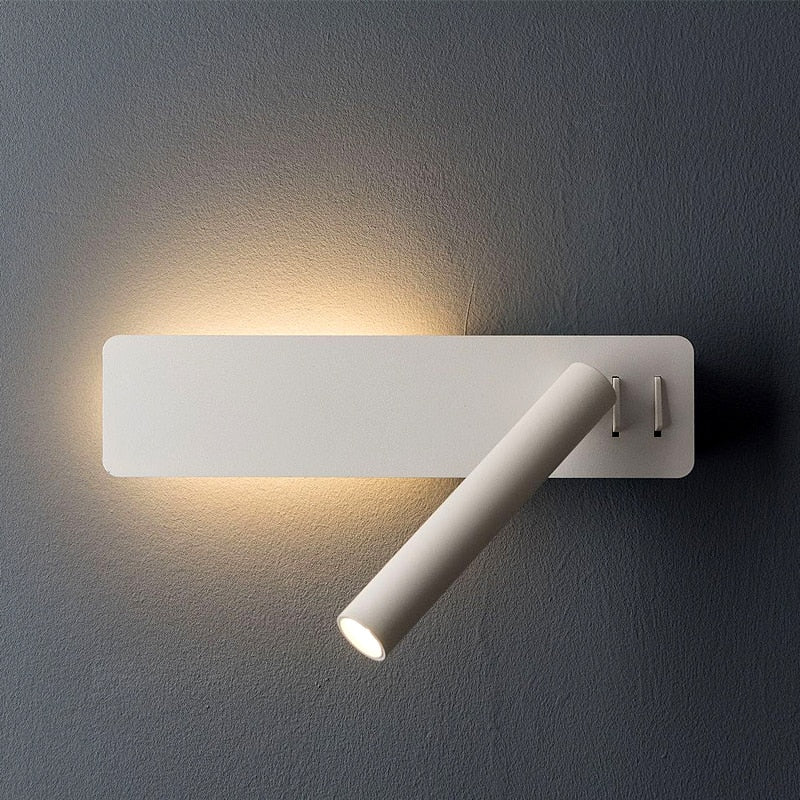 Swivel LED Reading Wall Light for Bedroom Nightstand with Adjustable Brightness Directional Sconce Lamp for Bedside Book Lighting | Thomler