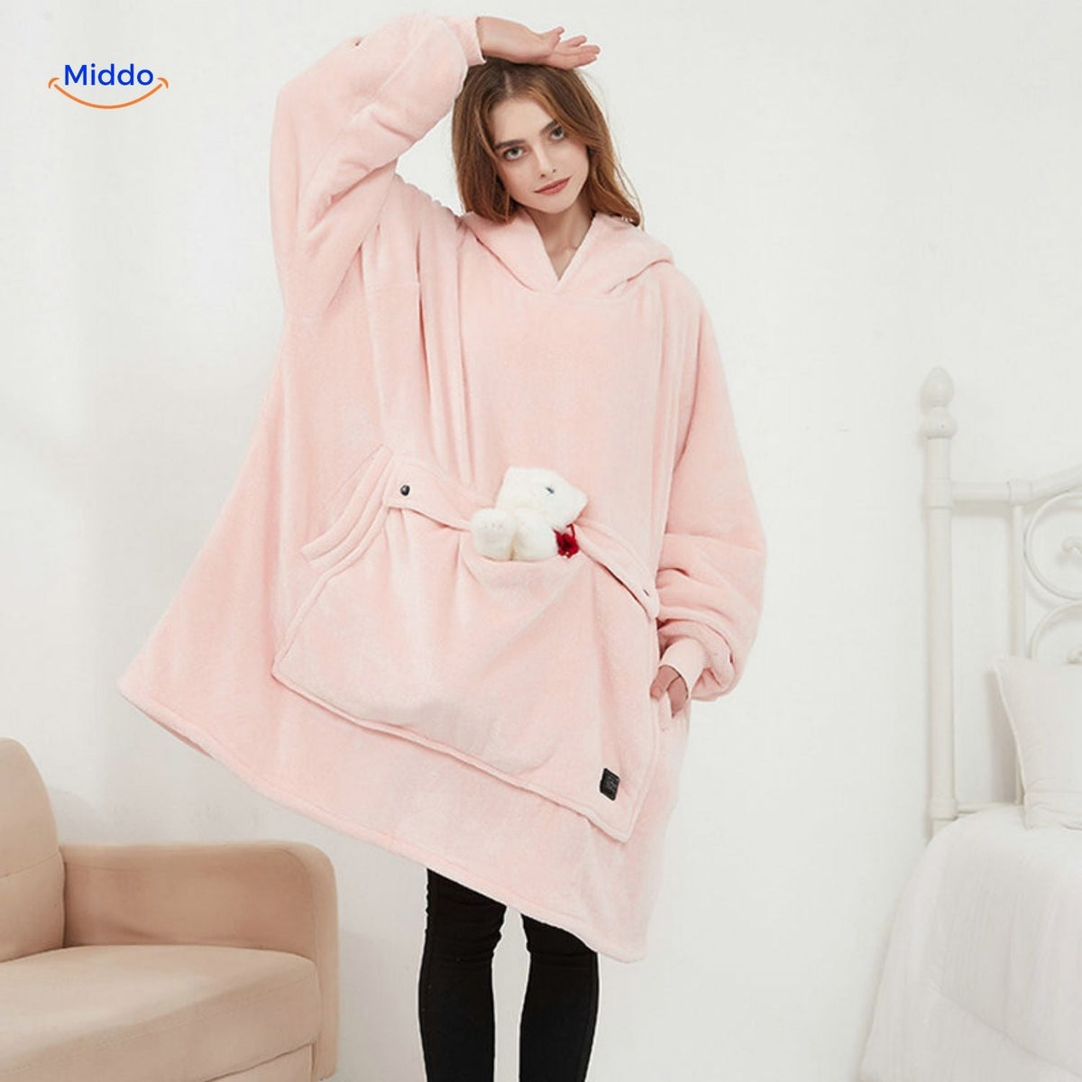 USB-Powered Heated Pullover with Triple-Zone Warmth for Men & Women | Thomler