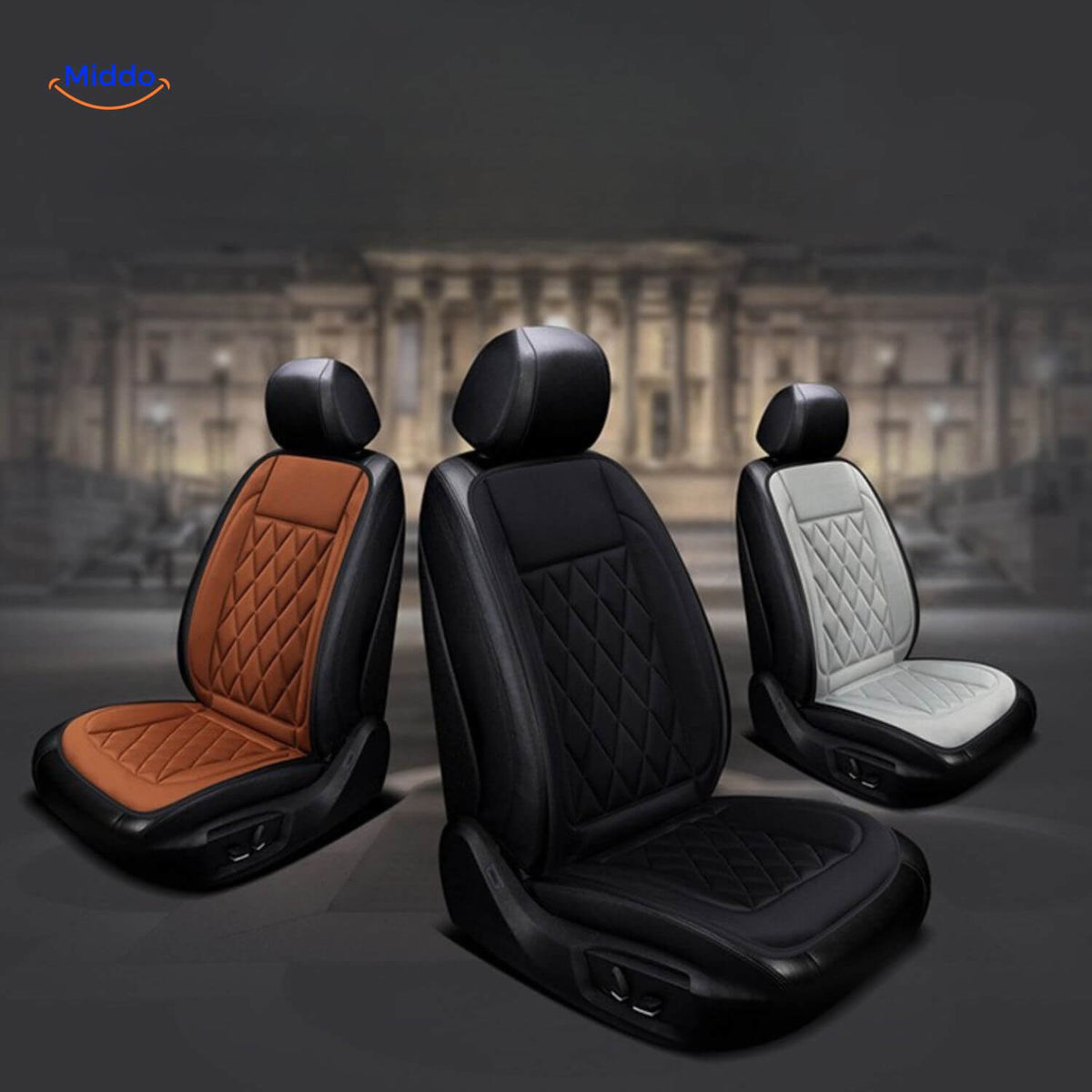 12V Heated Car Seat Cushion Pad – Portable Warmth for Vehicle, Office & Home | Thomler