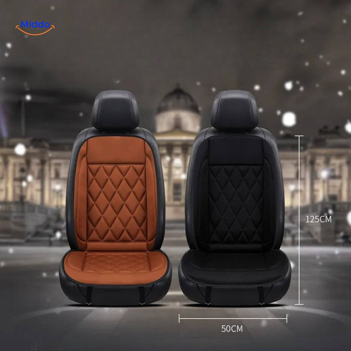12V Heated Car Seat Cushion Pad – Portable Warmth for Vehicle, Office & Home | Thomler