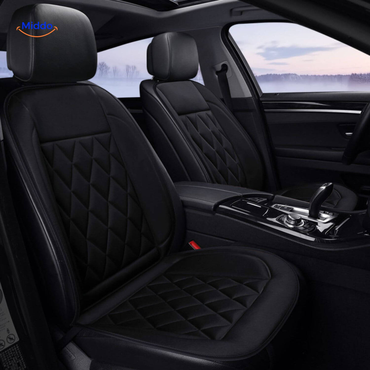 12V Heated Car Seat Cushion Pad – Portable Warmth for Vehicle, Office & Home | Thomler